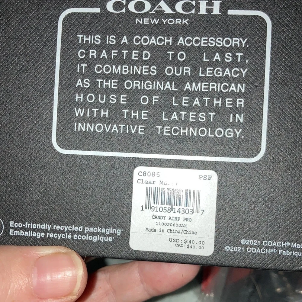 Coach AirPod Case - Picture 5 of 5